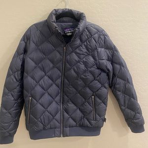Black Patagonia Puffer Jacket in XL